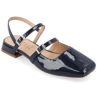 Journee Collection Women & apos;s Gretchenn Medium and Wide Width Flats