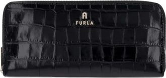 Furla Cartera L Camelia - Accessories - Mujer - Negro - ONE SIZE