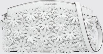 Michael Kors Clutch Athena in misto poliuretano con applicazioni floreali