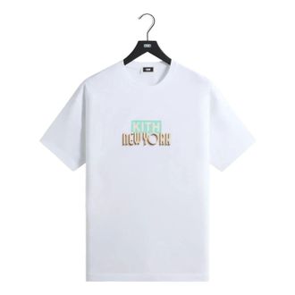 Kith New York City Classic Logo T-Shirt White KHMG030065-101