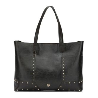Pinko Tote Bag Studs - - Bags - unisex - Nero - ONE SIZE