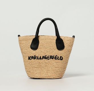 Karl Lagerfeld Borsa Karl Lagerfeld in rafia intrecciata