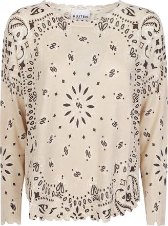 Kujten Mela Abba Bandana Bico Cashmere Sweater