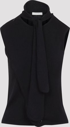Christophe Lemaire Gilet asimmetrico Lemaire