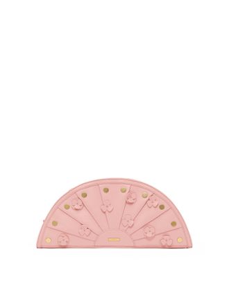 Hammitt Hammitt Shelley Clutch Flamingo Flora Brushed Gold