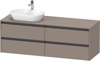 Duravit Ketho.2 Mueble Bajo Lavabo, Recorte Para Lavabo A La - Duravit