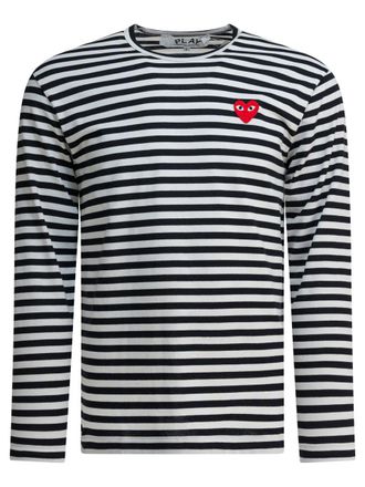 Comme Des Gar&ccedil;ons Cotton Crewneck T-Shirt