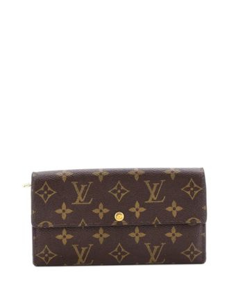 Louis Vuitton Sarah Wallet Monogram Canvas small wallets - Marrone