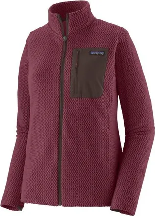 Patagonia R1 Air Jacket Fleecejacke f&uuml;r Damen | rot
