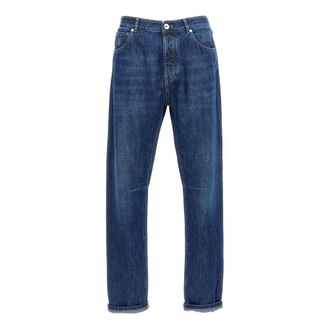 Brunello Cucinelli Hombre, Vaqueros, Azul, Talla: L
