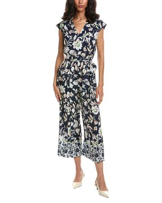 Tahari by ASL Tahari Asl Printed Jumpsuit