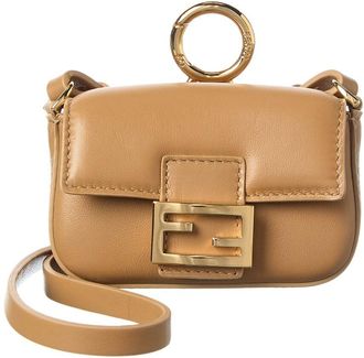 Fendi Fendi Baguette Leather Bag Charm