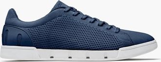 Swims Mens Breeze Tennis Knit Shoe In Navy/white