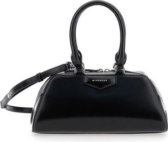 Givenchy Antigona East-West Mini Bag - female - Givenchy - Handbags - Black - ONE SIZE - Bags