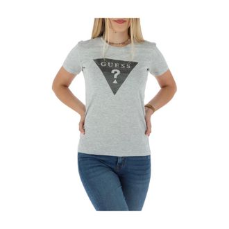Guess T-Shirts, female, Gray, Size: S Guess Women T-Shirt