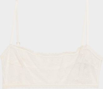 Kiki De Montparnasse Dahlia Scalloped Lace Bandeau