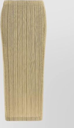 Pleats Please Issey Miyake pleated midi skirt