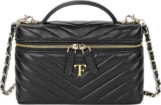 Tiffany & Fred Tiffany And Fred Paris Quilted Leather Vanity Crossbody Bag