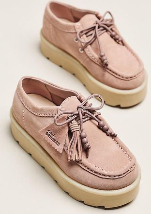 Clarks Meare Walla Moccasin Platforms