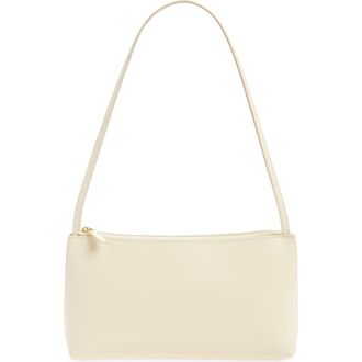 Mansur Gavriel Gaia Leather Shoulder Bag in Cremma at Nordstrom