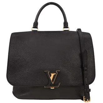 Louis Vuitton Volta Leather Black Leather Handbag (Pre-Owned)
