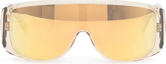 Maison Margiela Masker Zonnebril - Heren - Zonnebrillen - Beige - ONE Size - Accessoires