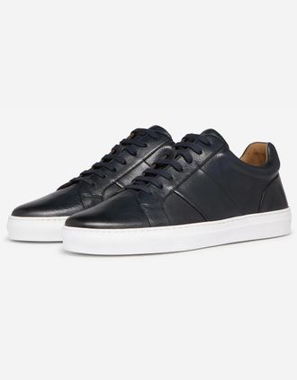 Oliver Sweeney Mens Oliver Sweeney Kendal Leather Mens Trainers - Navy - Size: 11