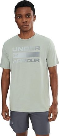 Under Armour UA Team Issue Wordmark Short Sleeve Mens Clothing Titanium/Titan Gray : 2XL, Cotton/Polyester