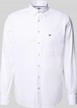 Fynch-Hatton Fynch-Hatton Regular Fit Freizeithemd mit Button-Down-Kragen Modell All Season in Weiss, Größe XXXL