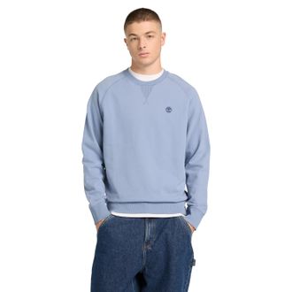 Timberland Sweatshirt TIMBERLAND EXETER RIVER Loopback Crew Neck Swe, Herren, Gr. XXL, stone wash, Obermaterial: 100% Baumwolle, Sweatshirts Sweatshirt, sportlic