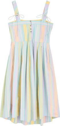 Free People Primavera Stripe Cotton Midi Dress - Blue - S (UK8-10 / S)