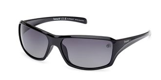 Timberland TB9332 Polarized 01D Mens Sunglasses Black Size 63