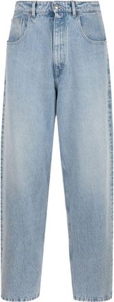 Bally mid-rise straight-leg trousers - men - Cotton - 34 - Blue