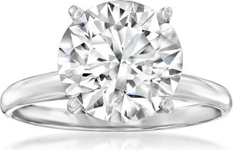 Ross-Simons Lab-Grown Diamond Solitaire Ring in 14kt White Gold