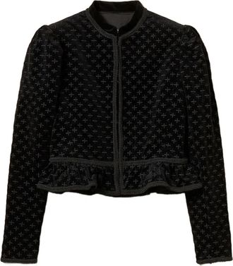 Twin-Set Giacca con ricamo - Nero