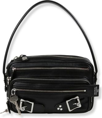 Acne Studios Camero Party Belts Schoudertas - Dames - Tassen - Zwart - Maat: ONE Size Leer