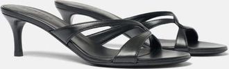 Scarosso Pauli Sandals in Black - Calf at Nordstrom, Size 38.5