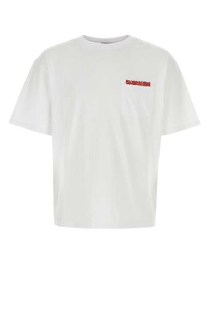 Bluemarble White Cotton T Shirt