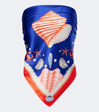 Retrof&ecirc;te Retrof&ecirc;te Alivia silk bandeau top