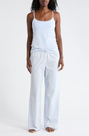 Calvin Klein Camisole Long Pajamas in Halogen Blue Speakeasy at Nordstrom Rack, Size X-Large