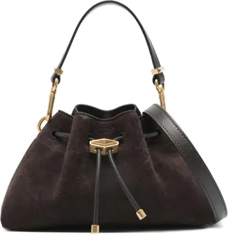 Jimmy Choo London Tassen, Dames, Bruin, ONE Size, Katoen, Cinch Small