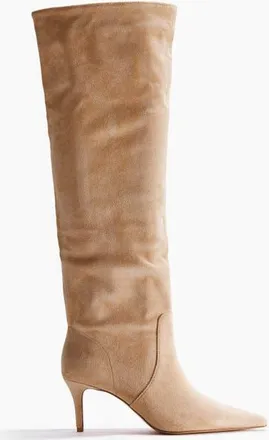 H&M Knee-high Boots in Beige at Nordstrom, Size 10