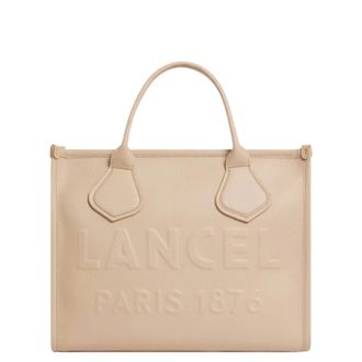 Lancel Dames, Tassen, Beige, Maat: ONE Size Leer