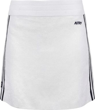 Autry Knitted Tennis Mini Skirt - female - Autry - Tennis - White - XS - Sport