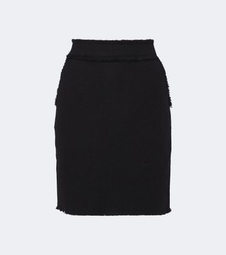 Max Mara Virgin wool jersey miniskirt