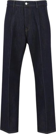 Nine In The Morning Rivet Broek - Heren - Regular Fit Jeans - Blauw - W30 - Katoen - Jeans