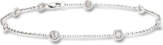 Ross-Simons Diamond Bracelet in 14kt White Gold