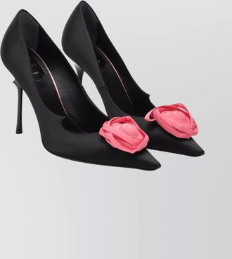 Roger Vivier silk satin pumps