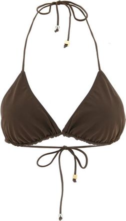 Jacquemus Le Haut De Plage Triangle - Dames - Bikinis - Bruin - XS - Badmode