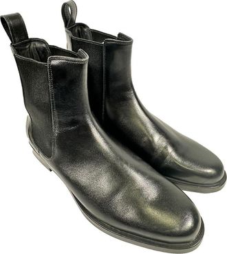 Valentino Mens Leather Studded Chelsea Bootie (Authentic Pre-Loved)